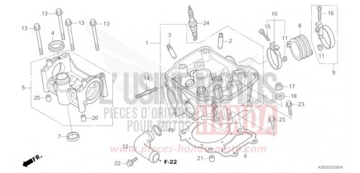 CULASSE CRF150RD de 2013